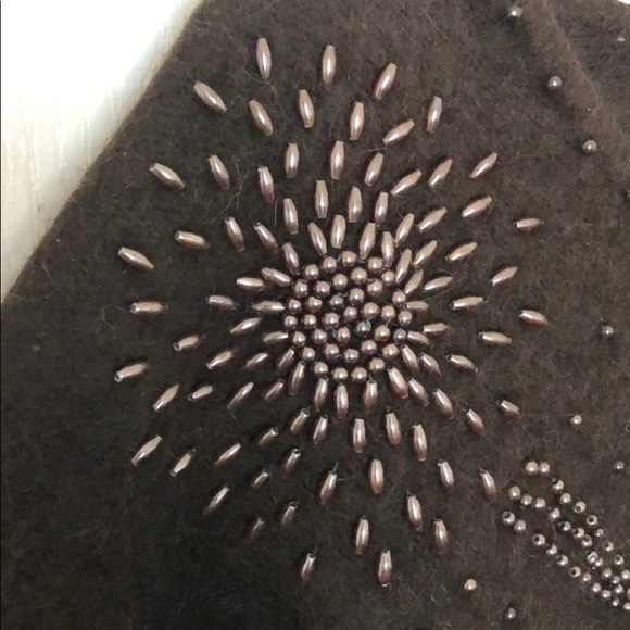 Rabbit Fur Beaded Sweater - Picture 5 of 8